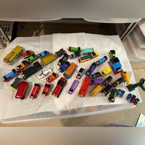 ULTIMATE Thomas the Train Collection!!! Books, plush, many, MANY figures!!!